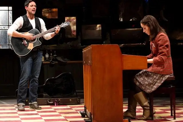 Steve Kazee and Cristin Milioti both got nods for their roles in Once.